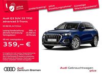 Gebraucht Audi Q3 Advanced Plus 150 PS (110 kW) 2025 Navarrablau metallic SUV