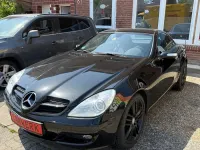Gebraucht Mercedes SLK200 163 PS (119 kW) 2004 Schwarz Cabrio