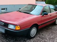 Gebraucht Audi 80 69 PS (50 kW) 1990 Rot Limousine