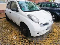Gebraucht Nissan Micra 78 PS (57 kW) 2009 Weiß Kleinwagen
