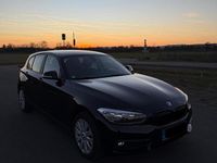 Gebraucht BMW 116 Advantage 109 PS (80 kW) 2017 Schwarz Kleinwagen