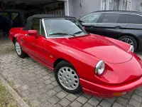 Gebraucht Alfa Romeo Spider 120 PS (88 kW) 1991 Rot Cabrio