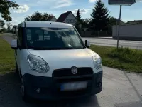 Gebraucht Fiat Doblò 95 PS (69 kW) 2009 Weiß Van / Kleinbus
