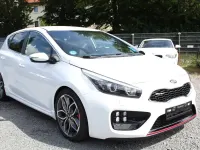 Gebraucht Kia Ceed GT GT-Track 204 PS (150 kW) 2018 Weiß Limousine
