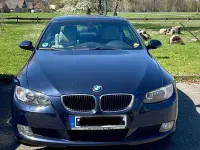 Gebraucht BMW 320 Cabriolet 170 PS (125 kW) 2009 Blau Cabrio