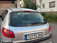 Gebraucht Peugeot 206 75 PS (55 kW) 2002 Grau Kleinwagen