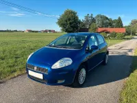 Gebraucht Fiat Grande Punto 77 PS (56 kW) 2008 Blau Kleinwagen