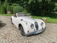 Gebraucht Jaguar XK 209 PS (153 kW) 1956 Weiß Coupé