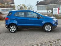 Gebraucht Ford Ecosport Titanium 125 PS (91 kW) 2015 Kineticblau (metallic) SUV