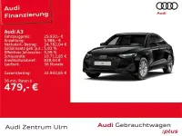 Gebraucht Audi A3 Comfort 116 PS (85 kW) 2025 Mythosschwarz metallic Limousine