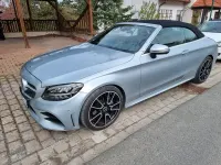 Gebraucht Mercedes C220 AMG line 194 PS (142 kW) 2021 Silber Cabrio