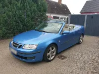 Gebraucht Saab 9-3 Cabriolet Vector 150 PS (110 kW) 2006 Blau Cabrio
