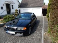 Gebraucht BMW 330 Cabriolet Sport Line 231 PS (169 kW) 2002 Schwarz Cabrio