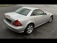 Gebraucht Mercedes SLK200 163 PS (119 kW) 2001 Silber Cabrio