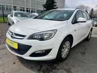 Gebraucht Opel Astra Edition 110 PS (80 kW) 2016 Schneeweiss/summitwhite/arctic Kombi