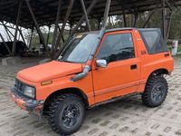 Second-hand Suzuki Vitara 98 CP (72 kW) 1987 Portocaliu Cabrio