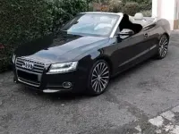 Usata Audi A5 Cabriolet 211 CV (155 kW) 2009 Nero Cabrio