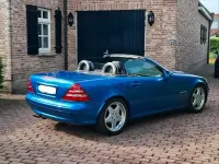 Gebraucht Mercedes SLK230 197 PS (144 kW) 2002 Blau Cabrio