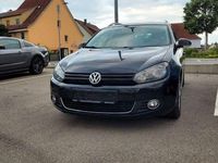 Gebraucht VW Golf VI Trendline 105 PS (77 kW) 2011 Schwarz Kleinwagen