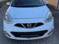 Gebraucht Nissan Micra Acenta 80 PS (58 kW) 2015 Weiß Kleinwagen
