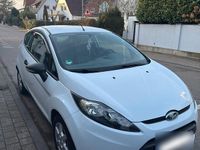 Gebraucht Ford Fiesta 60 PS (44 kW) 2009 Weiß Kleinwagen