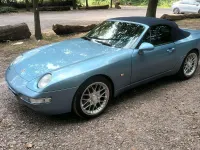 Gebraucht Porsche 968 Cabriolet 240 PS (176 kW) 1991 Blau Cabrio