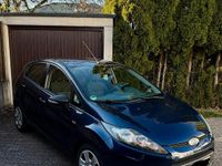 Gebraucht Ford Fiesta 82 PS (60 kW) 2010 Blau Kleinwagen