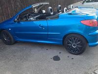 Gebraucht Peugeot 206 109 PS (80 kW) 2006 Blau Cabrio