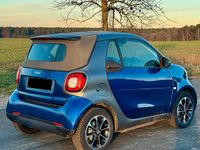 Gebraucht Smart ForTwo Cabrio 60 kW (82 PS) 2017 Blau Cabrio