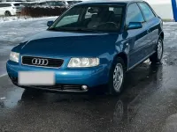 Gebraucht Audi A3 101 PS (74 kW) 2001 Blau Kleinwagen