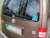 gebraucht VW Caddy behindertengerecht Rollstuhlgerecht Rampe