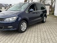 Gebraucht VW Sharan 140 PS (102 kW) 2015 Blau Van / Kleinbus
