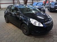 Gebraucht Opel Corsa Basis 60 PS (44 kW) 2008 Schwarz Kleinwagen