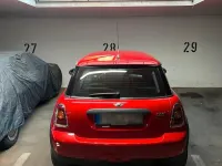 Begagnad Mini ONE 75 HK (55 kW) 2009 Röd Halvkombi