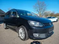 Gebraucht VW Touran Style 140 PS (102 kW) 2012 Schwarz Van / Kleinbus