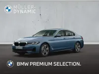 Gebraucht BMW 530 Efficient Dynamics 286 PS (210 kW) 2023 Arctic race blue Limousine