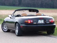 Gebraucht Mazda MX5 131 PS (96 kW) 1997 Schwarz Cabrio