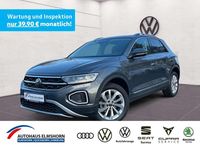 Gebraucht VW T-Roc Style 150 PS (110 kW) 2022 Indiumgrau metallic SUV