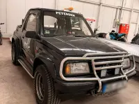 Gebraucht Suzuki Vitara 82 PS (60 kW) 1991 Schwarz Cabrio