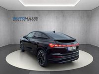 Gebraucht Audi Q4 Sportback e-tron S-Line 219 kW (299 PS) 2023 Mythosschwarz metallic SUV