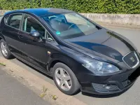 Gebraucht Seat Leon 125 PS (91 kW) 2011 Schwarz Kleinwagen