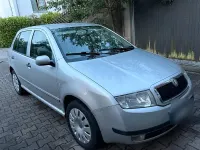 Gebraucht Skoda Fabia 2003 Silber Kleinwagen