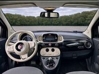 Gebraucht Fiat 500 Lounge 69 PS (50 kW) 2017 Schwarz Kleinwagen