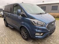 Gebraucht Ford Transit Custom Titanium X 185 PS (136 kW) 2020 Chromablau metallic Van / Kleinbus