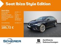 Gebraucht Seat Ibiza Style 116 PS (85 kW) 2024 Midnight schwarz metallic (metallic) Limousine
