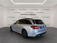 Gebraucht Mercedes C300e AMG line 306 PS (225 kW) 2019 Iridiumsilber  metallicl Kombi