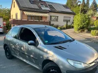 Gebraucht Peugeot 206 60 PS (44 kW) 2003 Silber Kleinwagen