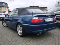 Gebraucht BMW 323 Cabriolet 170 PS (125 kW) 2000 Tobasblau metallic (metallic) Cabrio