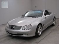 Gebraucht Mercedes SL500 306 PS (225 kW) 2003 Silber metallic Cabrio
