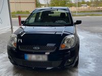 Gebraucht Ford Fiesta 80 PS (58 kW) 2007 Blau Kleinwagen